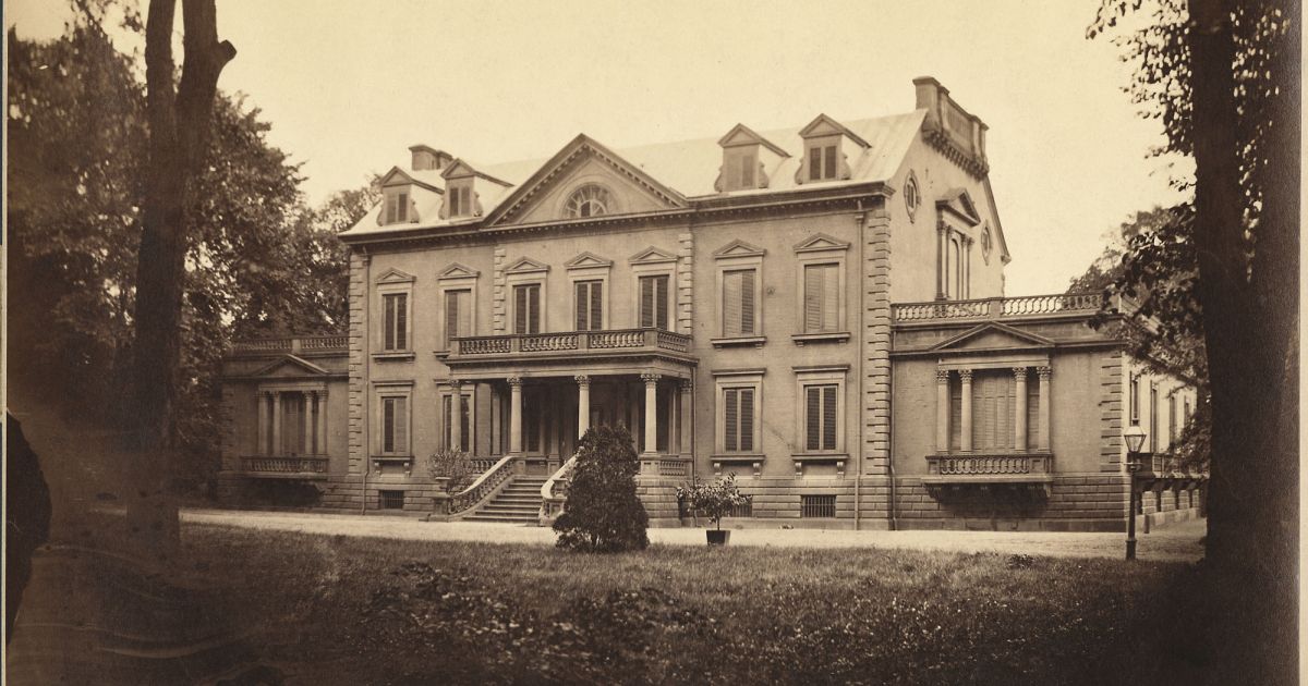Front Exterior, Van Rensselaer Manor House