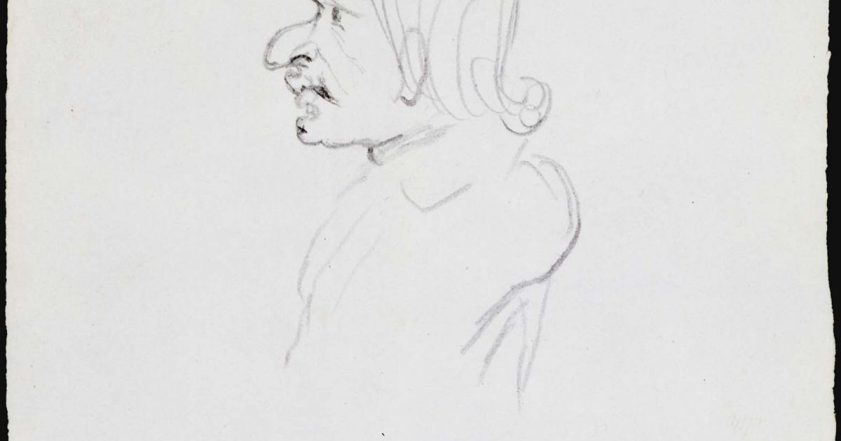 Caricature of Frederick Fink (18171849)