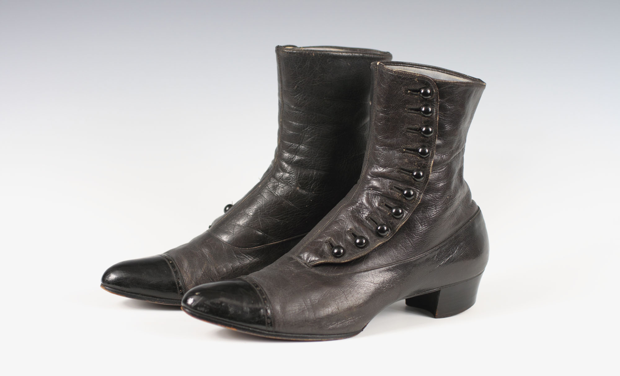 Black Leather Boots - Albany Institute of History and Art